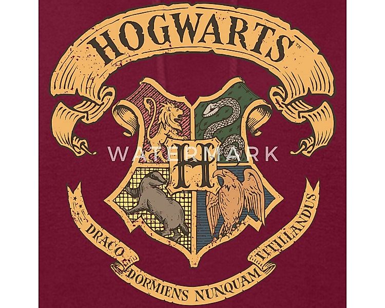 Spreadshirt Hoodie Harry Potter Hogwarts Wappen Damen Hoodie (1-tlg) günstig online kaufen