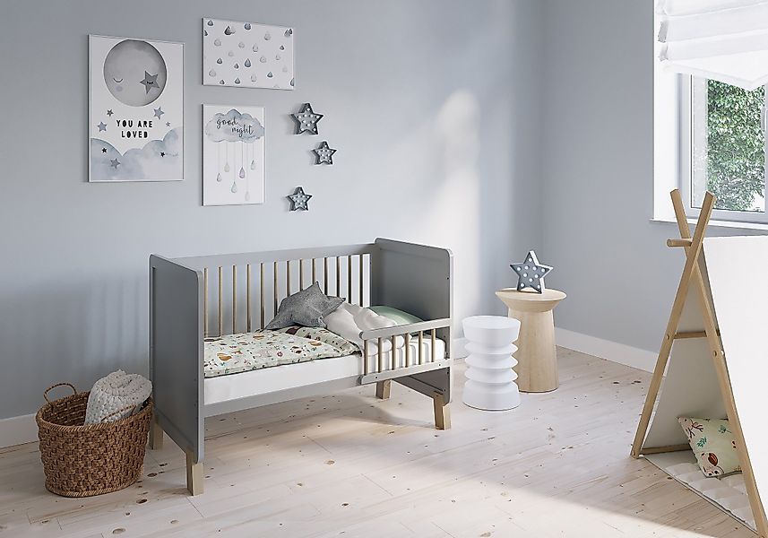 FabiMax Babybett Nachteule, 120x60 cm, 3-fach günstig online kaufen
