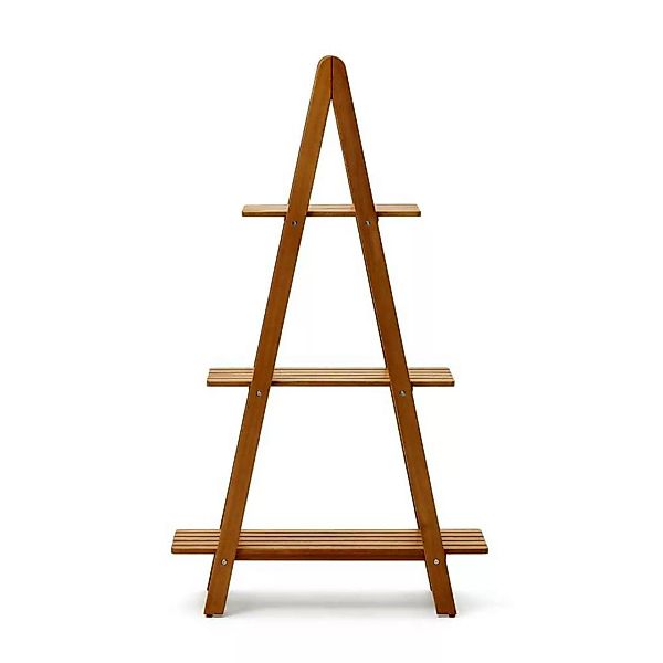 Outdoor Regal Akazie in Leiterform 140 cm hoch - 80 cm breit günstig online kaufen