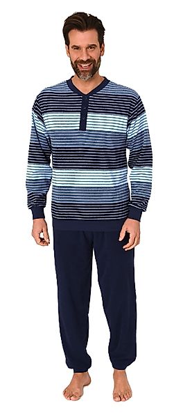 Normann Pyjama Herren Schlafanzug langarm in günstig online kaufen