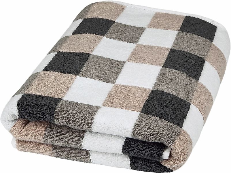 ROSS Duschtuch "Würfelfond" 100% Baumwolle günstig online kaufen