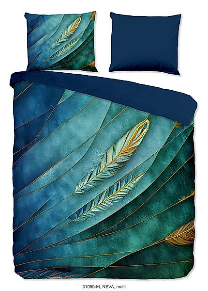 PURE luxury collection Wendebettwäsche "Neva" 2 Stk. tlg. Mikrofaser, 135x2 günstig online kaufen