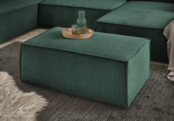 Home affaire Hocker "SHERWOOD, Polsterhocker in 3 Stoffarten verfügbar" pas günstig online kaufen