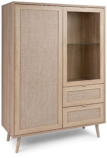 Finori Highboard, Dekor Sonoma Eiche / günstig online kaufen
