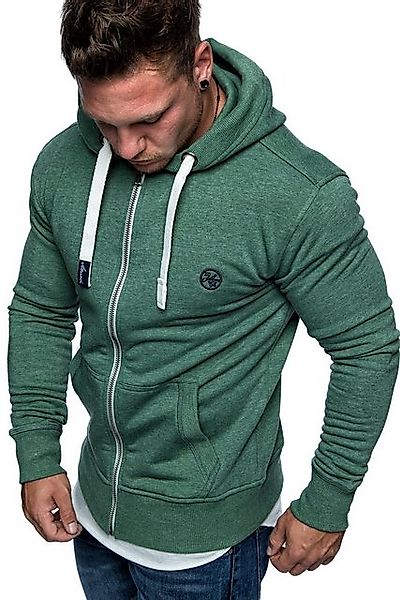 Amaci&Sons Kapuzenpullover TALLAHASSEE Herren Zipper Hoodie Herren Basic Ko günstig online kaufen