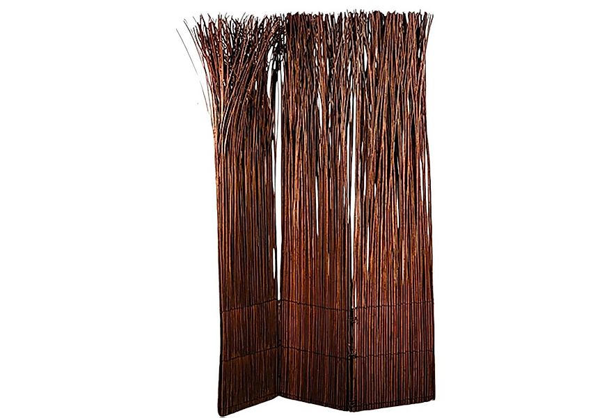 DESIGN DELIGHTS Paravent PARAVENT NATURE braun, 160x120cm(HxB) Weiden Raumt günstig online kaufen