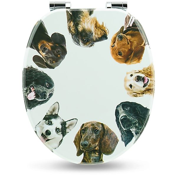 Sanfino WC-Sitz "Ring of Dogs" Premium günstig online kaufen