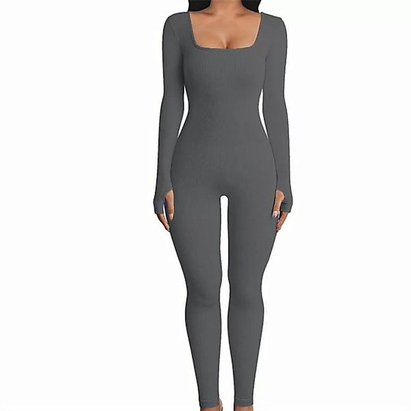 AFAZ New Trading UG Jumpsuit Damen-Jumpsuit mit eckigem Ausschnitt, schlank günstig online kaufen