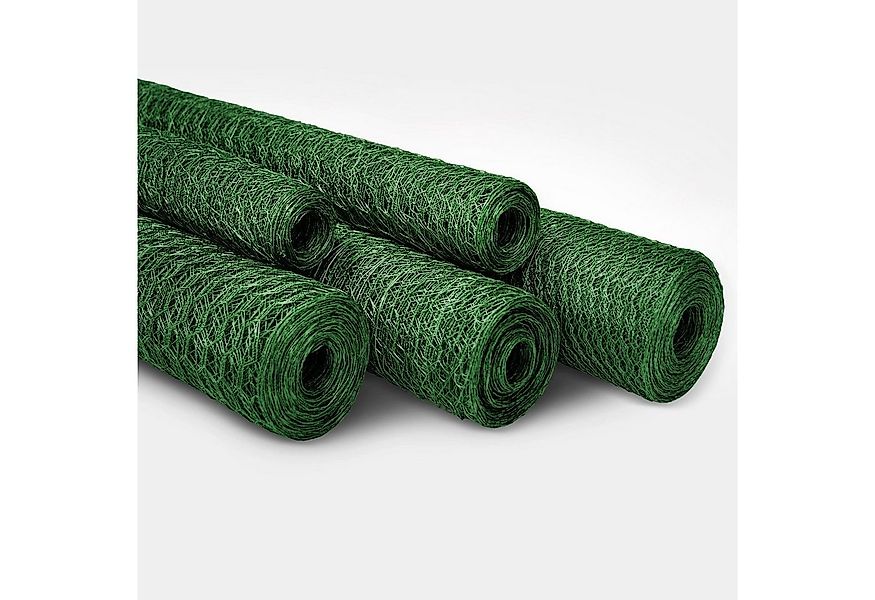 casa pura Maschendrahtzaun Sechseckgeflecht Grün, 6 Größen, verzinkter Drah günstig online kaufen