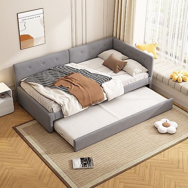 Flieks Daybett, Tagesbett Schlafsofa Polsterbett 90x200cm günstig online kaufen