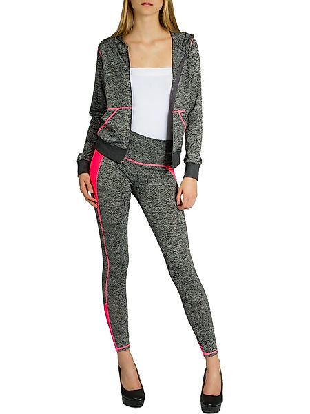 Caspar Trainingsanzug JG001 stylischer Damen Jogginganzug günstig online kaufen