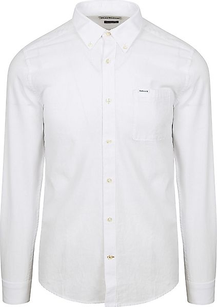 Barbour Shirt Nelson Tailored White - Größe XXL günstig online kaufen