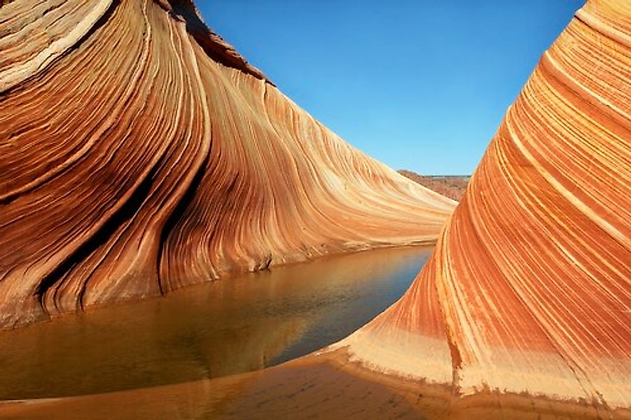 Papermoon Fototapete »Wellen Pariah Canyon« günstig online kaufen