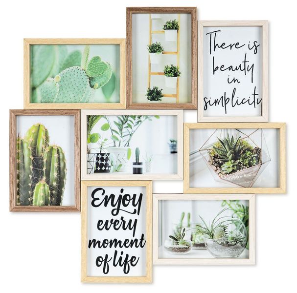 Levandeo® Bilderrahmen Collage, Bilderrahmen Collage B günstig online kaufen
