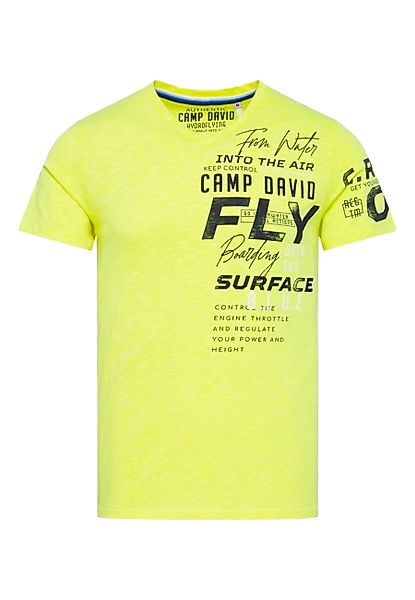 CAMP DAVID T-Shirt T-Shirt Kurzarmshirt (1-tlg., günstig online kaufen