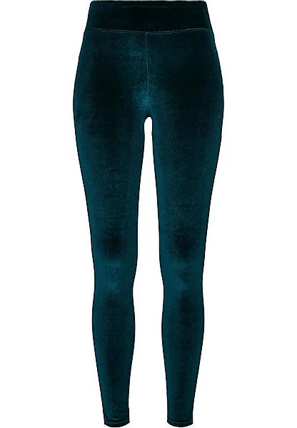 URBAN CLASSICS Leggings Urban Classics Damen Ladies High Waist Velvet Leggi günstig online kaufen