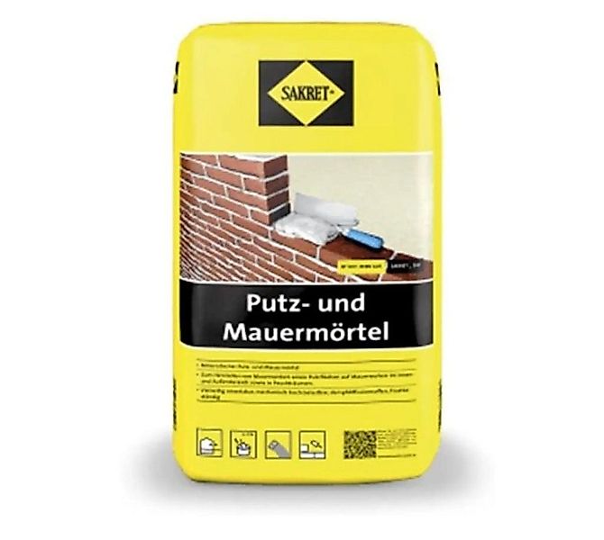 Sakret Mörtel SAKRET Putz-/Mauermörtel BM-PM 10 günstig online kaufen