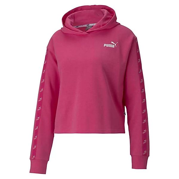 Puma Amplified Cropped Tr Kapuzenpullover XS Glowing Pink günstig online kaufen