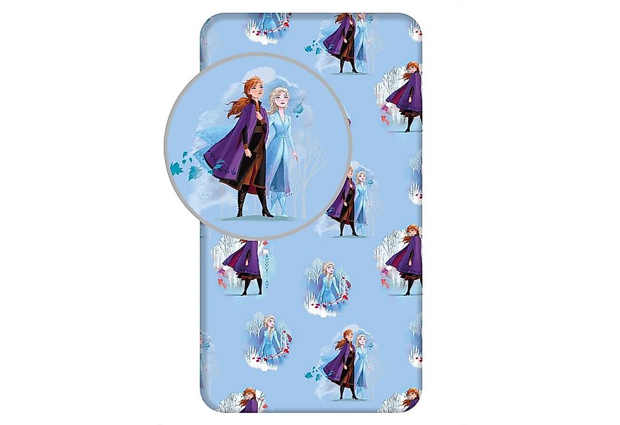 Tinisu Spannbettlaken Frozen Disney Spannbettlaken - 90x200 cm Bettbezug Ei günstig online kaufen