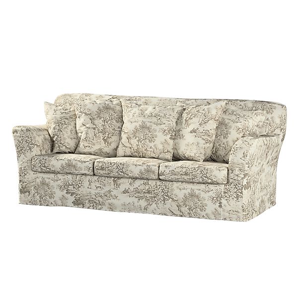 Bezug für Tomelilla 3-Sitzer Sofa nicht ausklappbar, ecru-beige, Sofahusse, günstig online kaufen