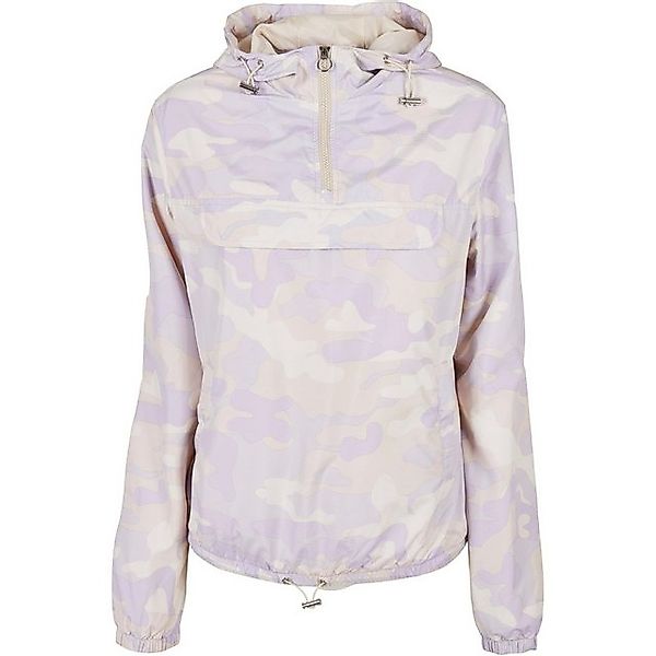 URBAN CLASSICS Bomberjacke Urban Classics Damen Ladies Camo Pull Over Jacke günstig online kaufen