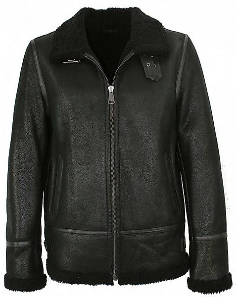 Jilani Lederjacke Jilani - Herren Lammfelljacke Lederjacke schwarz günstig online kaufen