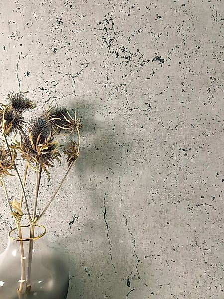 Newroom Vliestapete, Grau Tapete Modern Beton günstig online kaufen