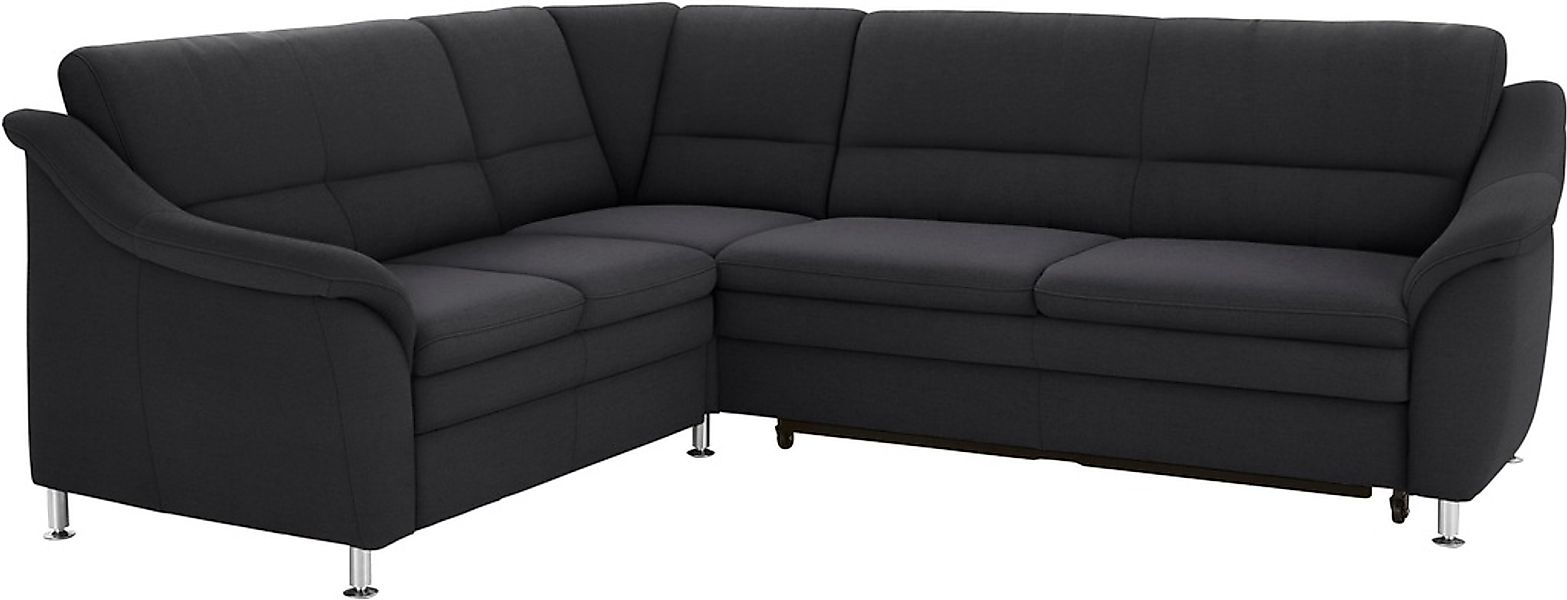 sit&more Ecksofa »Cardoso L-Form«, mit Federkern, wahlweise mit Bettfunktio günstig online kaufen