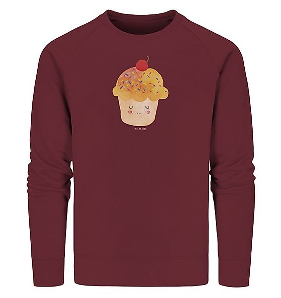 Mr. & Mrs. Panda Longpullover Cupcake Größe S - Burgundy - Geschenk, Tiermo günstig online kaufen