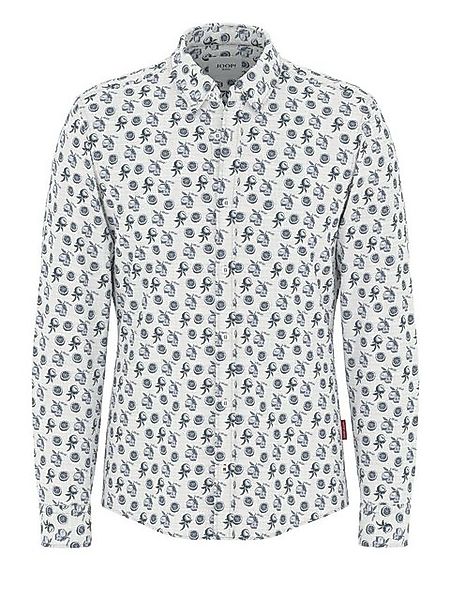 Joop Jeans Langarmhemd Hanson3-W Mit Rundhalsausschnitt günstig online kaufen