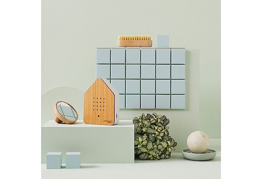 Relaxound GmbH Wanddekoobjekt Zwitscherbox Natur Eiche günstig online kaufen