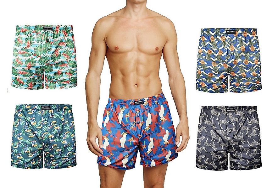 Rungassi Boxer 5er Set Herren Boxershorts Unterhosen Slip BENYSØN günstig online kaufen