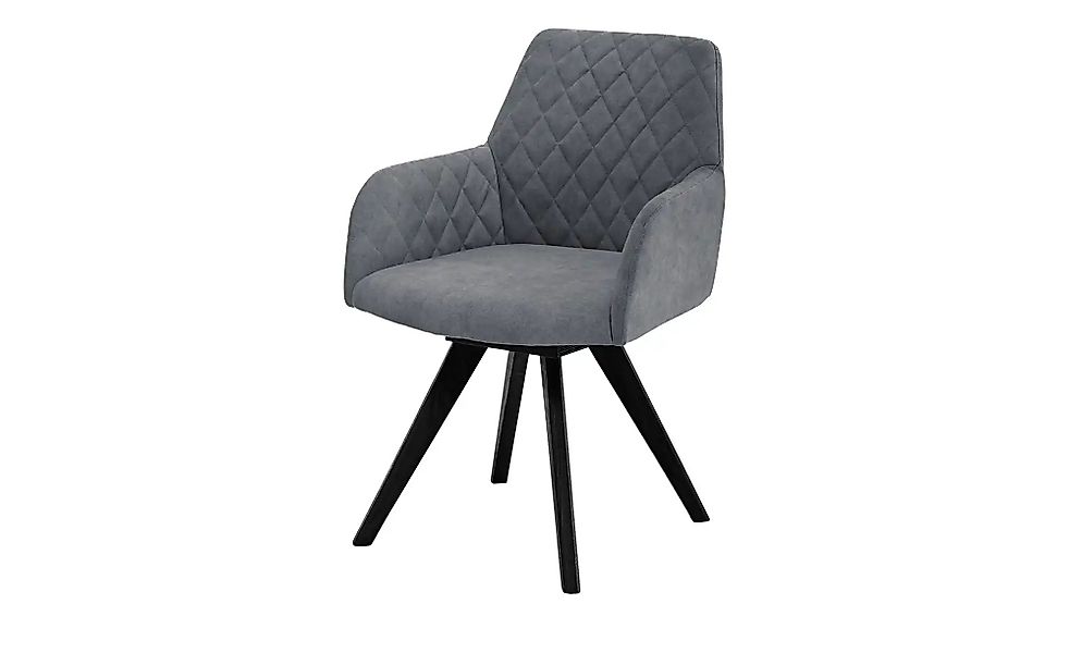 Dine + Mine Esszimmerstuhl  Bristol 1 ¦ grau ¦ Maße (cm): B: 61 H: 88 T: 66 günstig online kaufen