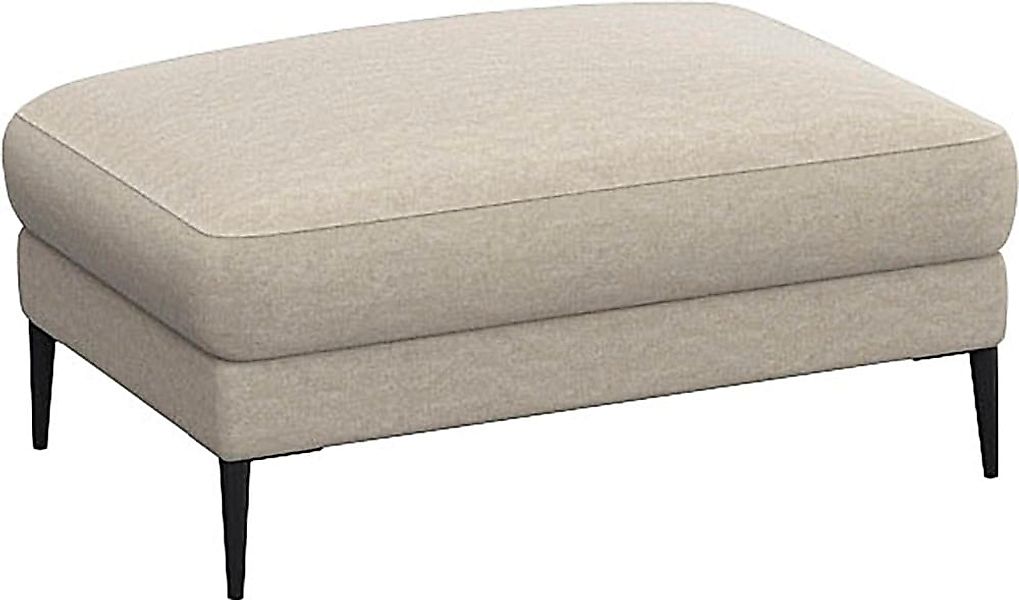 FLEXLUX "Belle Polsterhocker, Sitzhocker," Skandinavisches Design, In hochw günstig online kaufen