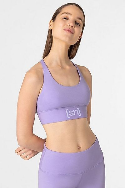 SUPER.NATURAL Sport-BH für Damen aus Merino W SUPER TOP mit gekreuzten Träg günstig online kaufen