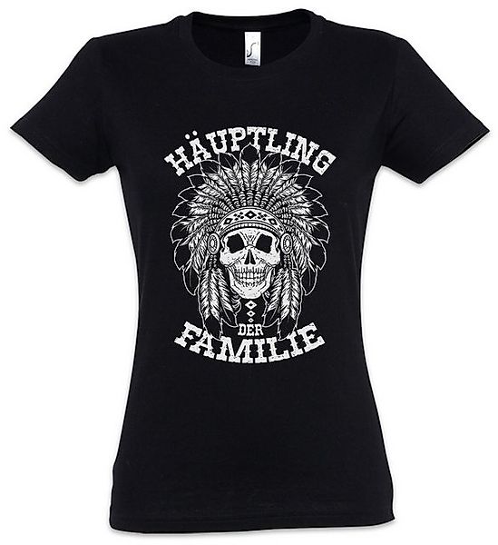 Urban Backwoods Print-Shirt Häuptling Der Familie Damen T-Shirt Papa Opa Gr günstig online kaufen