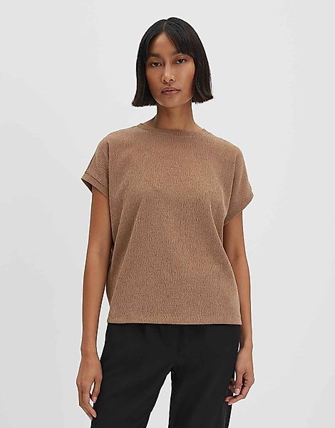someday Kurzarmshirt KANITA aus strukturiertem Jersey günstig online kaufen