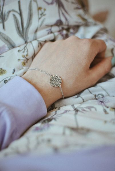 Hey Happiness Armband Edelstahl Blume des günstig online kaufen