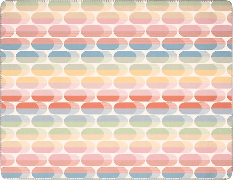 Biederlack Kinderdecke "Kinderdecke Candy" Kinderdecke Candy mit bunten Bon günstig online kaufen