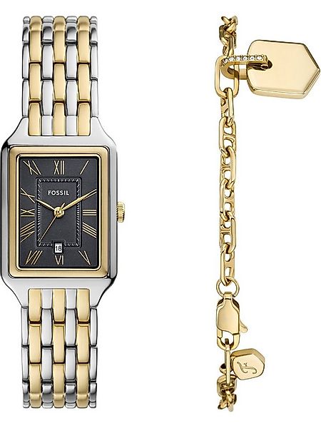 Fossil Quarzuhr Fossil Damen-Uhren-Sets Analog Quarz günstig online kaufen