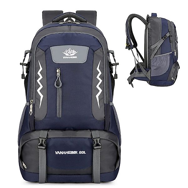 MODFU Wanderrucksack 60L Trekkingrucksack Wasserdicht Reiserucksack günstig online kaufen