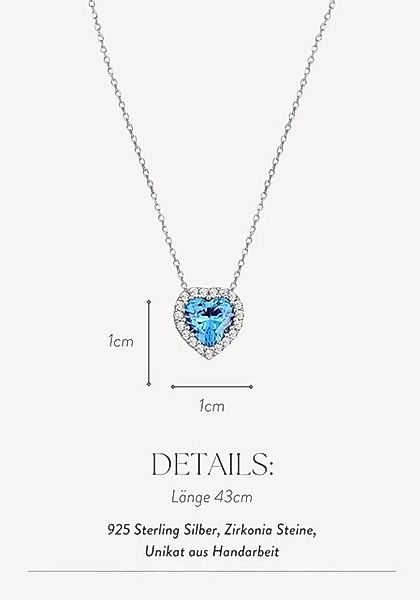 Einzelstück Charm-Kette Halskette L'amour 925 Sterling günstig online kaufen