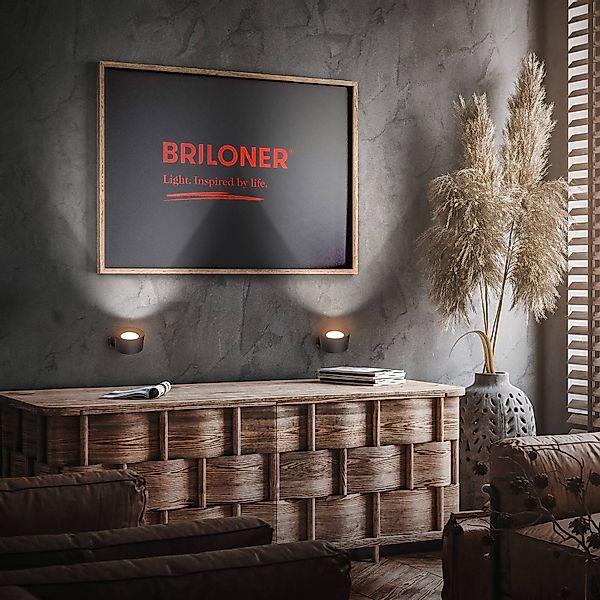 Briloner Leuchten LED Wandleuchte 2599015, Dimmbar, günstig online kaufen