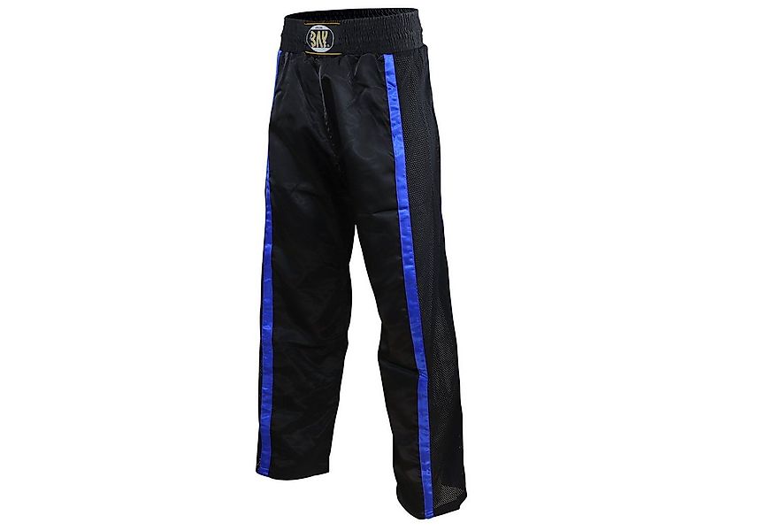 BAY-Sports Sporthose Netz Kickboxhose Hose lang Kickboxen Kampfsport mit Me günstig online kaufen