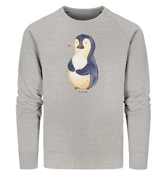 Mr. & Mrs. Panda Longpullover Pinguin Diät Größe XL - Heather Grey - Gesche günstig online kaufen