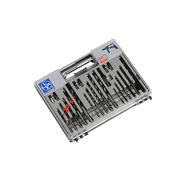 LUX-TOOLS Bohrersatz Kombi 24-teilig günstig online kaufen
