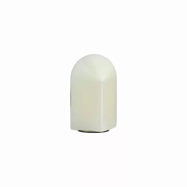 Tischleuchte Parade LED glas weiß / H 24 cm - Glas - Hay - Weiß günstig online kaufen