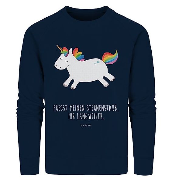 Mr. & Mrs. Panda Longpullover Einhorn Happy Größe S - French Navy - Geschen günstig online kaufen