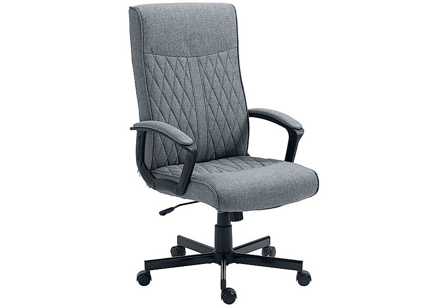 Vinsetto Bürostuhl Ergonomischer Schreibtischstuhl mit Wippfunktion (Arbeit günstig online kaufen