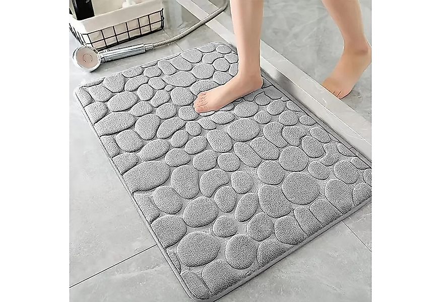 FELIXLEO Badematte Memory Foam Badematte rutschfest waschbar weiche Badvorl günstig online kaufen